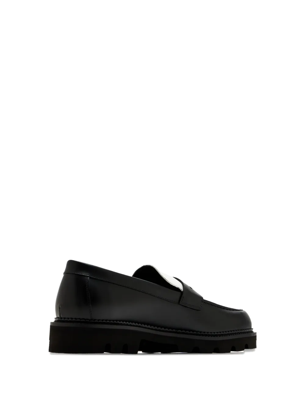 Collegium Leren loafers - Zwart