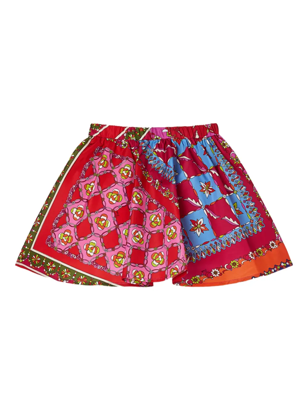 PUCCI Junior Festa-print skirt | Red | Image 1