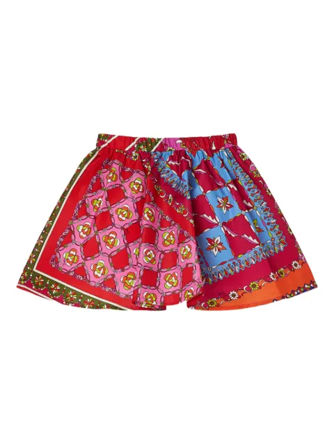 PUCCI Junior Festa-print skirt