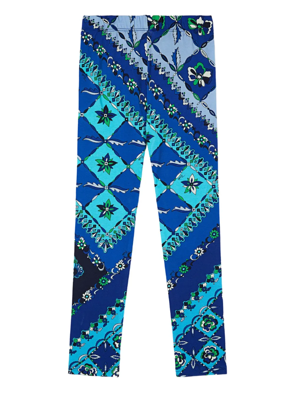 PUCCI Junior Festa-print leggings | Blue | Image 1