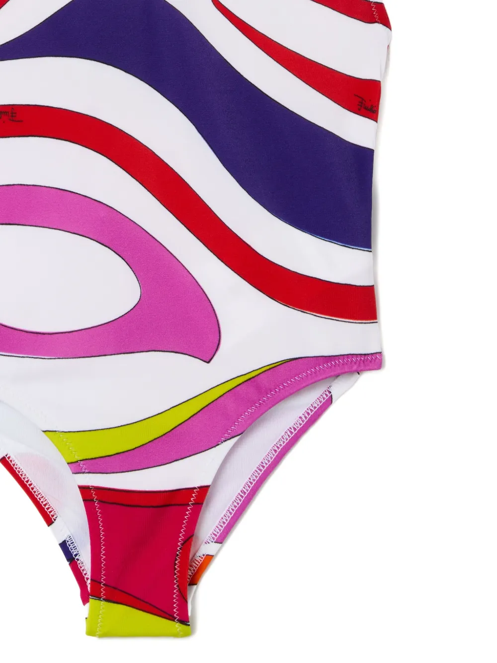 PUCCI Junior Marmo-print crisscross swimsuit | Swimsuits | Image 2