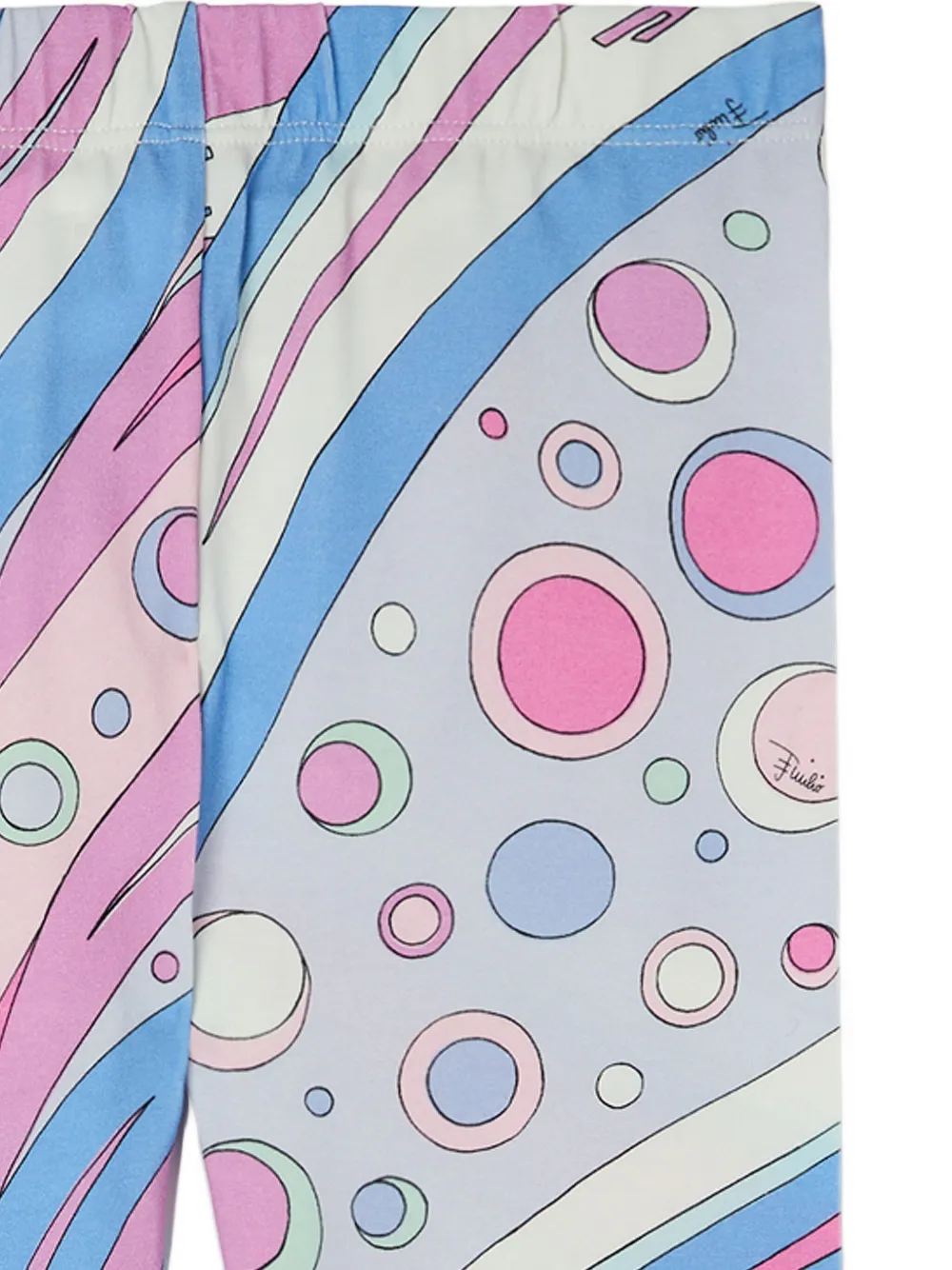 PUCCI Junior Legging met Fontane-print Roze