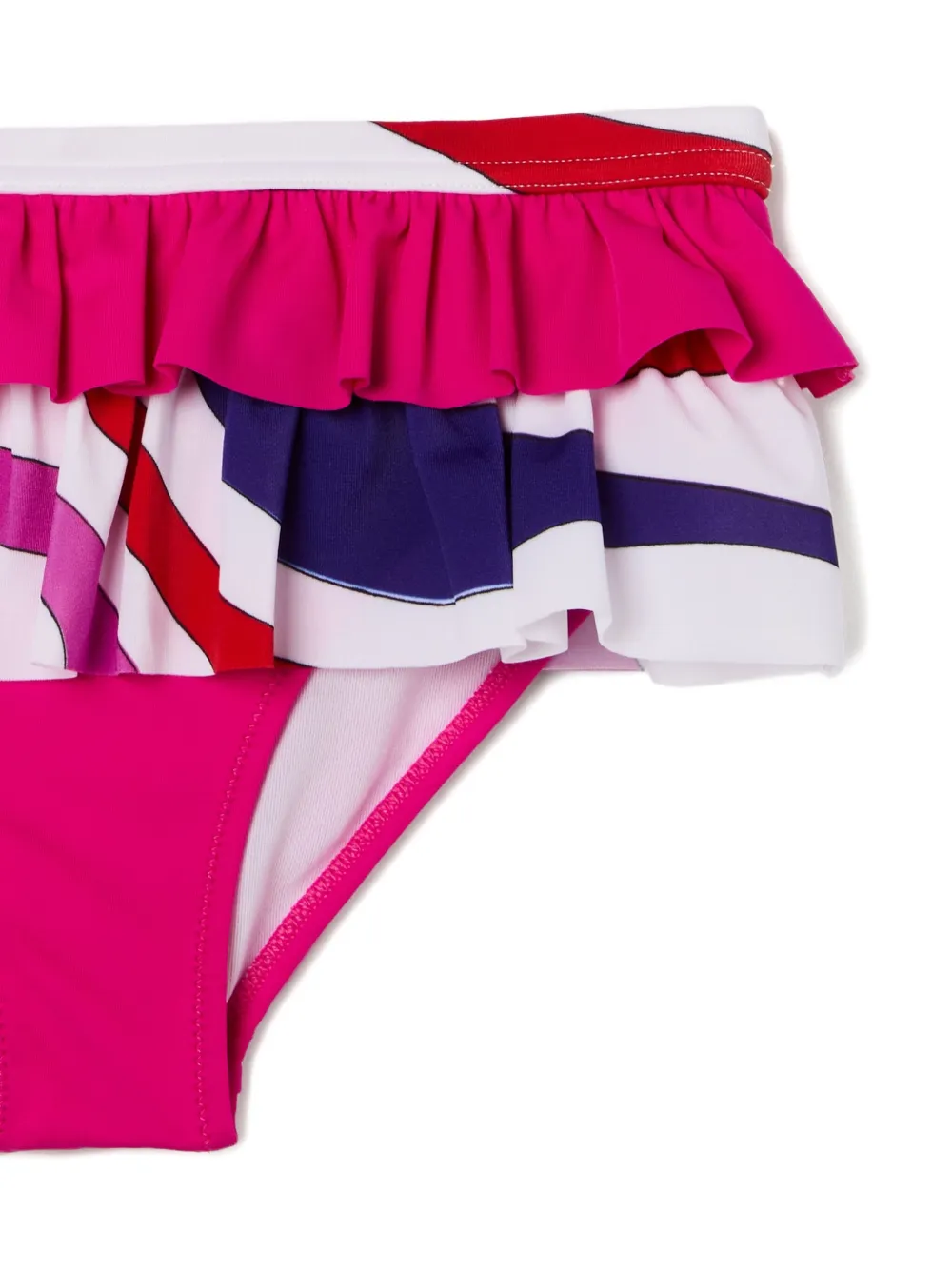 PUCCI Junior Marmo-print ruffled bikini | Bikinis & Tankinis | Image 2