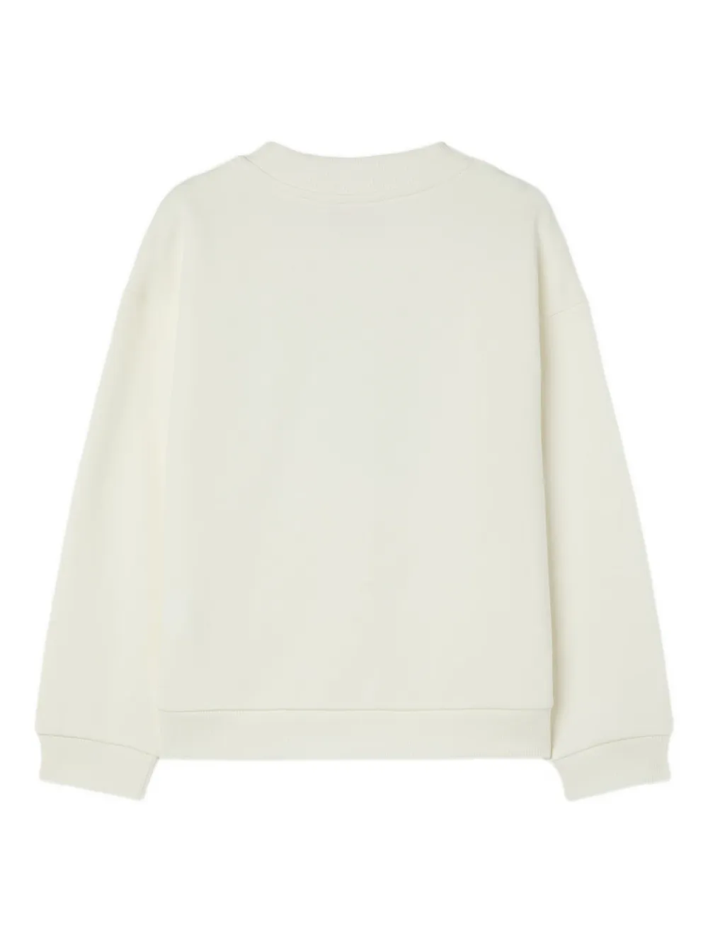 PUCCI Junior Sweater met geborduurd logo Wit