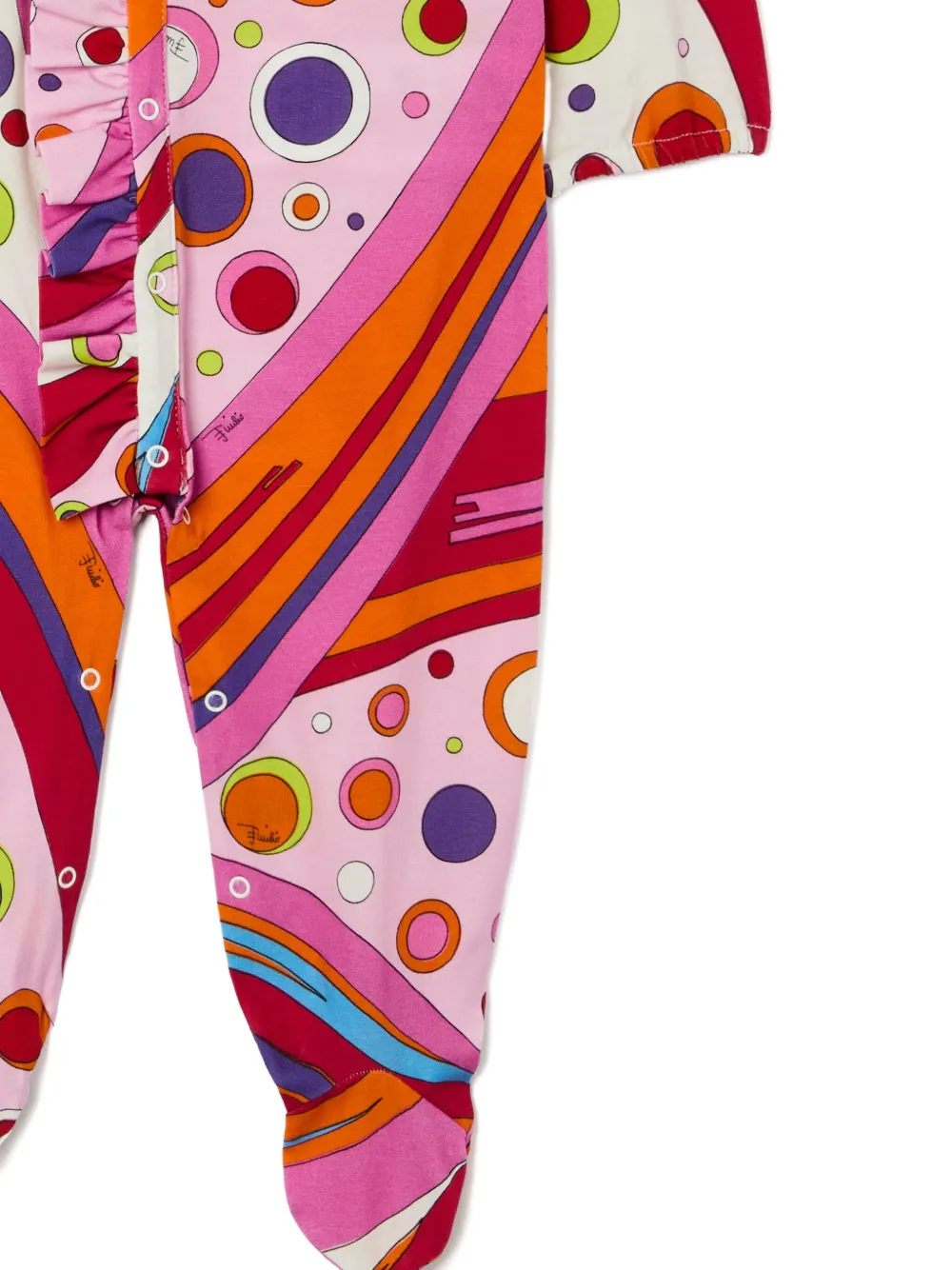 PUCCI Junior Pyjama met Fontane-print Roze