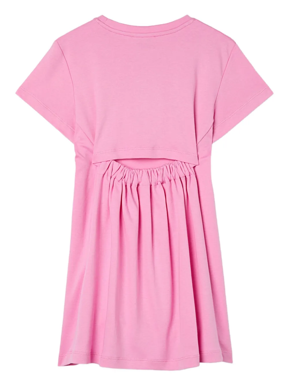 PUCCI Junior T-shirtjurk met geborduurd logo Roze