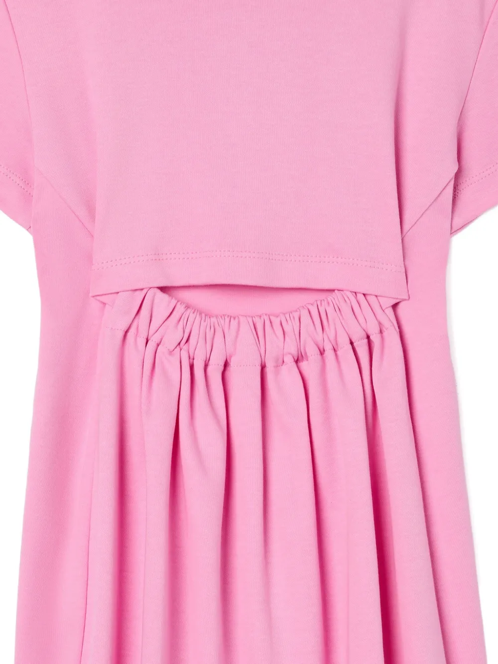 PUCCI Junior T-shirtjurk met geborduurd logo Roze