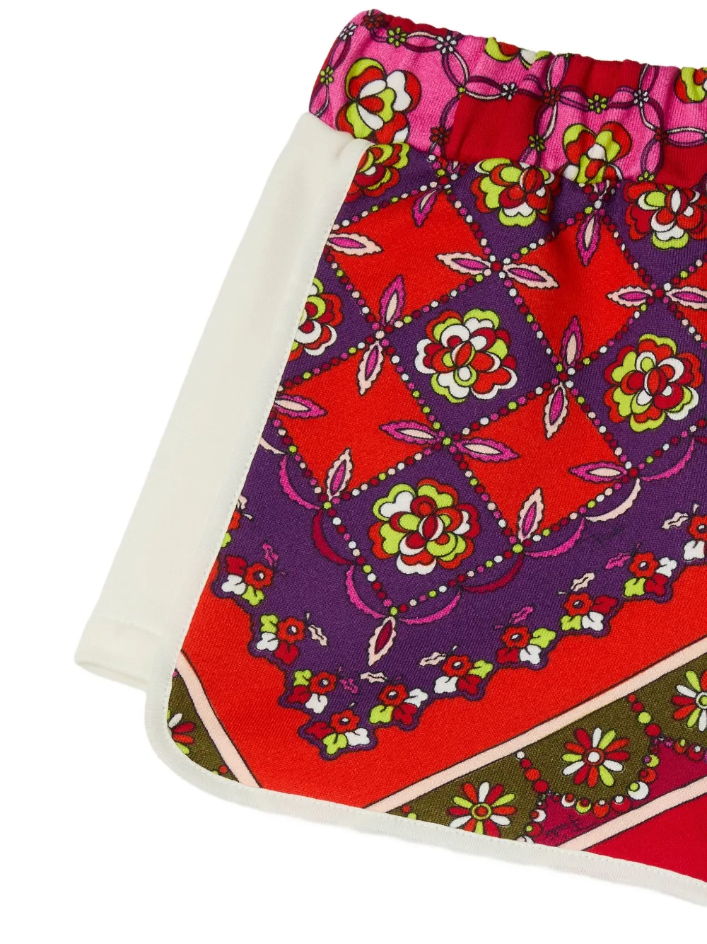 PUCCI Junior Festa-patterned shorts | Girls Casual Shorts | Image 2