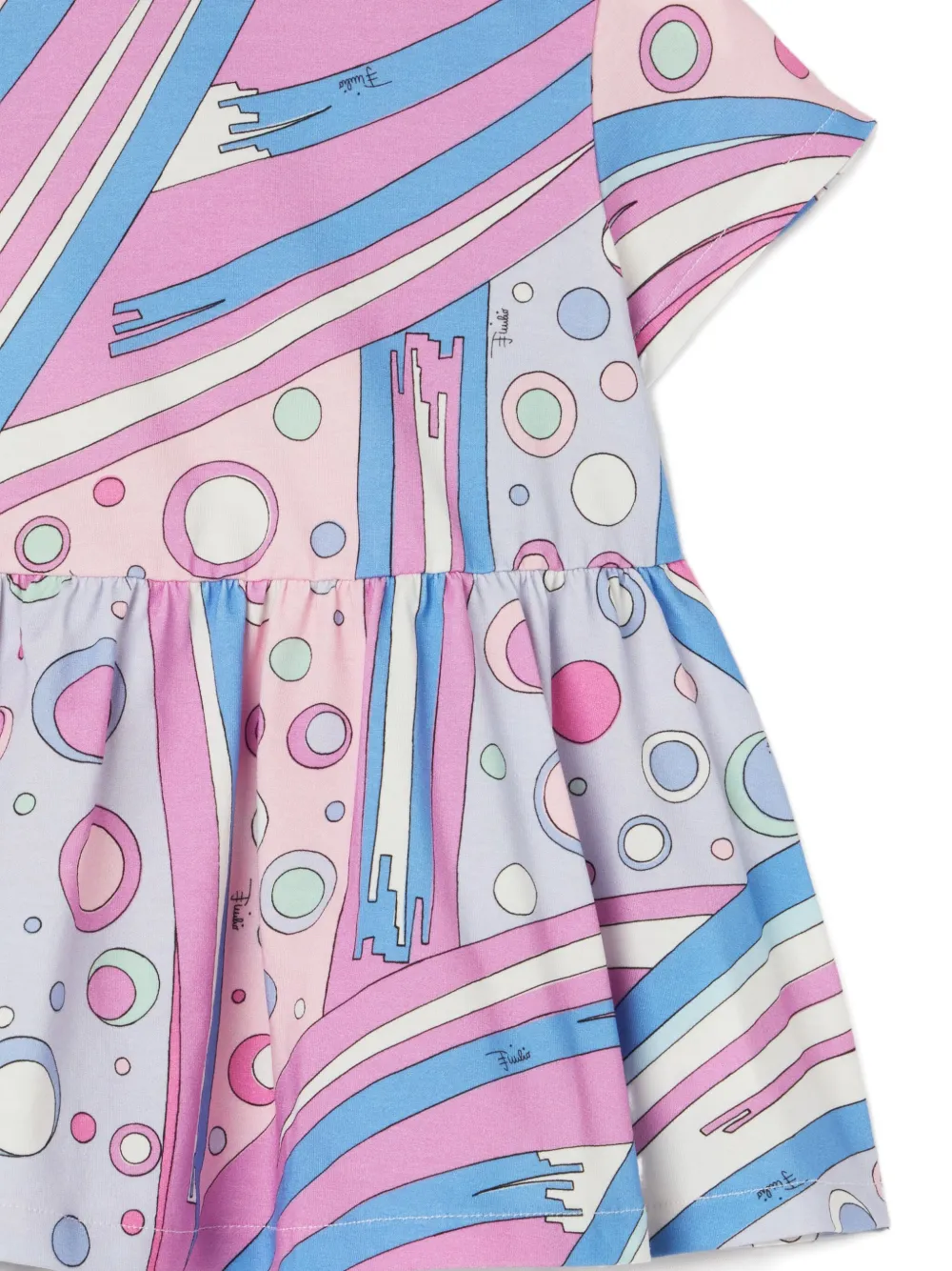 PUCCI Junior Fontane-print short-sleeved dress | Vestidos casuales | Image 2