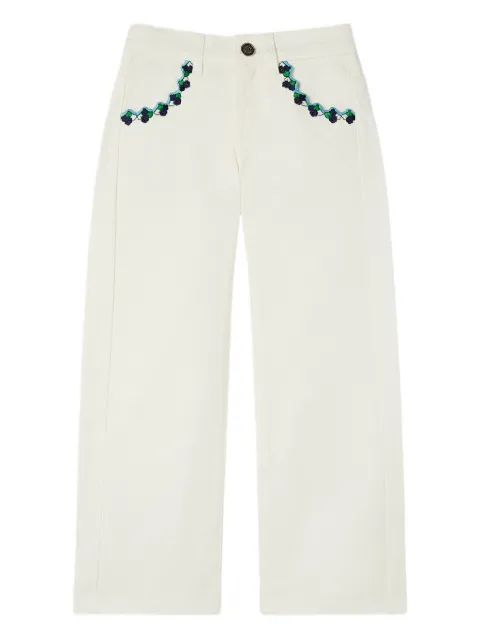 PUCCI Junior 자수 포켓 진