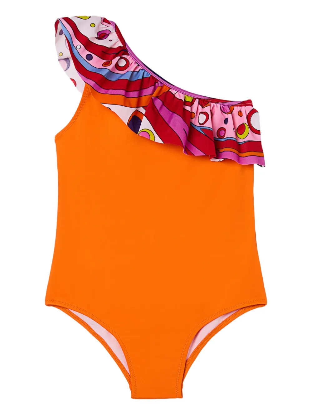 PUCCI Junior ruffled one-shoulder swimsuit | Swimsuits | Image 2