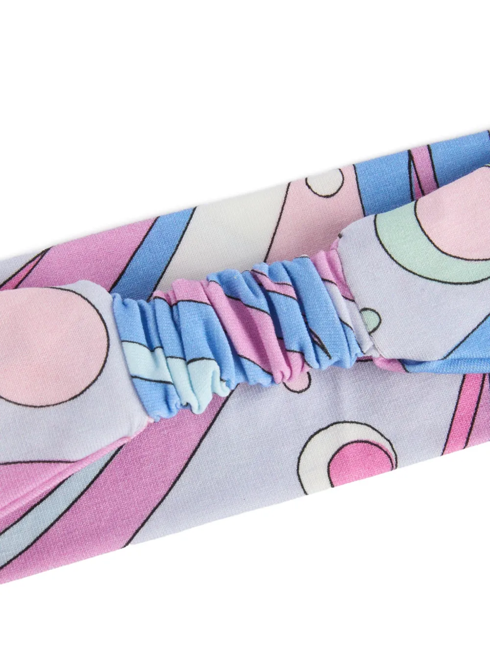 PUCCI Junior Haarband met Fontane-print Blauw
