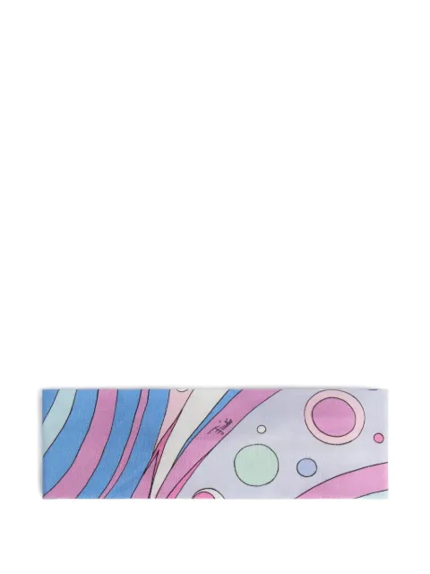 PUCCI Junior Fontane-print head band