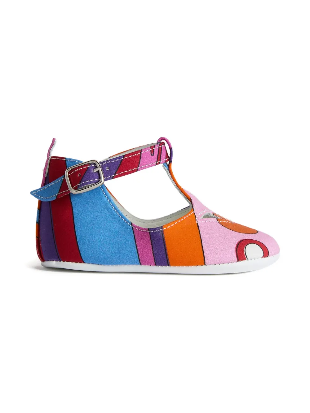 PUCCI Junior Fontane-print ballet flats | Image 2