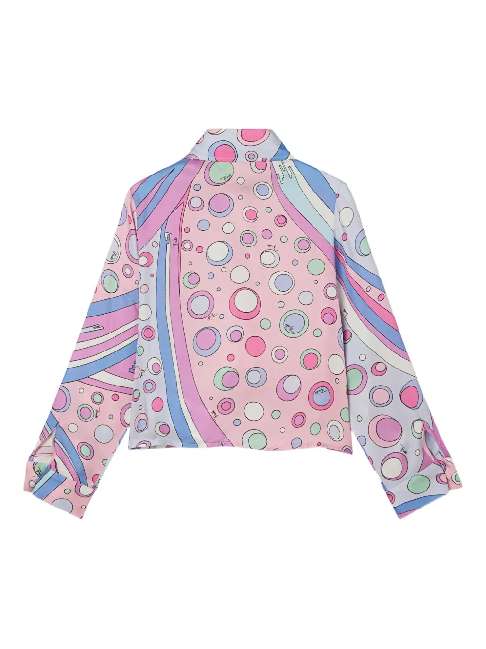 PUCCI Junior Fontane graphic-print button-up shirt | Shirts | Image 2