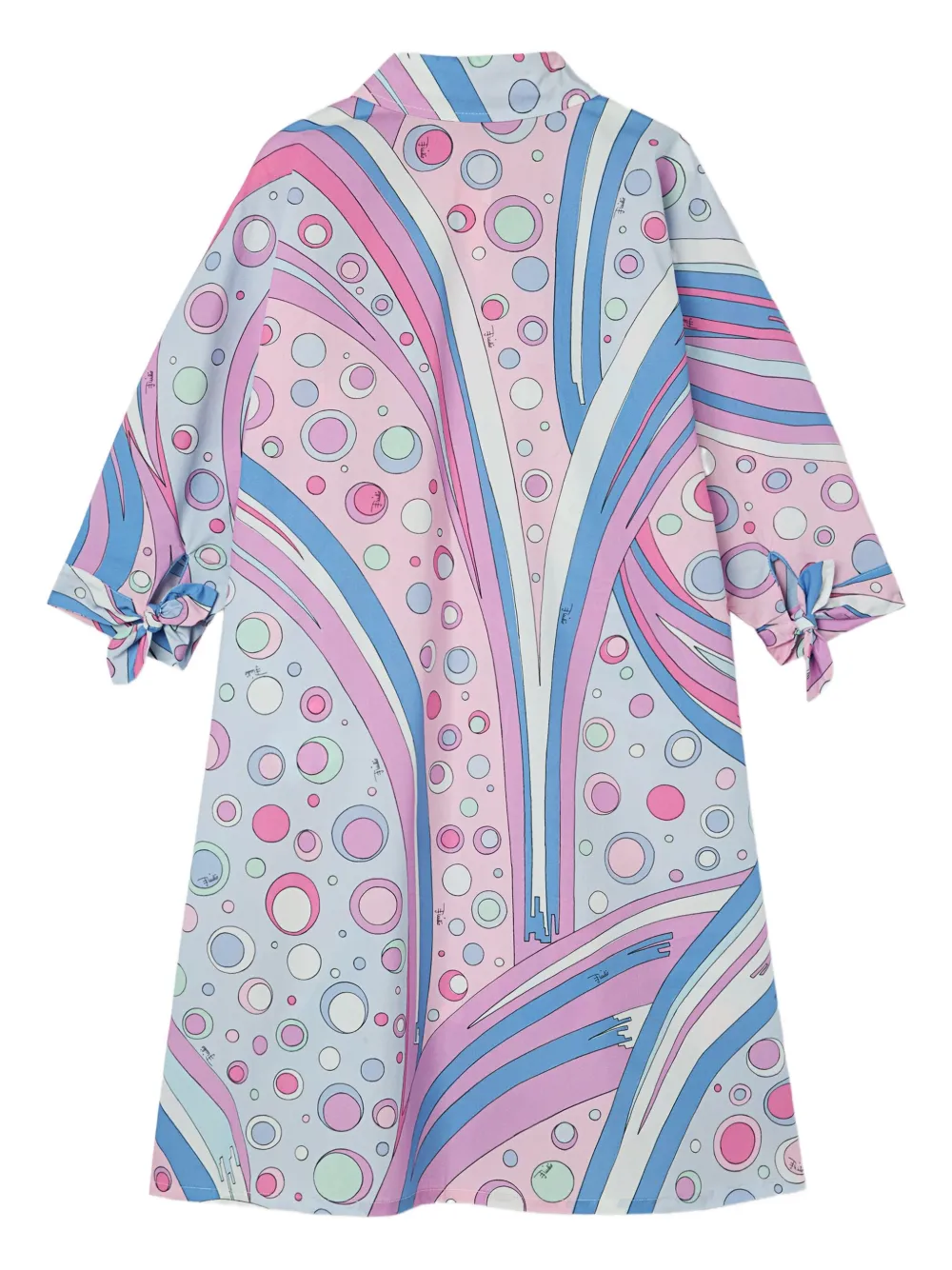 PUCCI Junior Blousejurk met Fontane-print Roze
