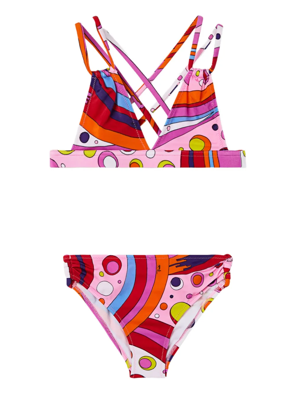 PUCCI Junior Fontane-print bikini | White | Image 1