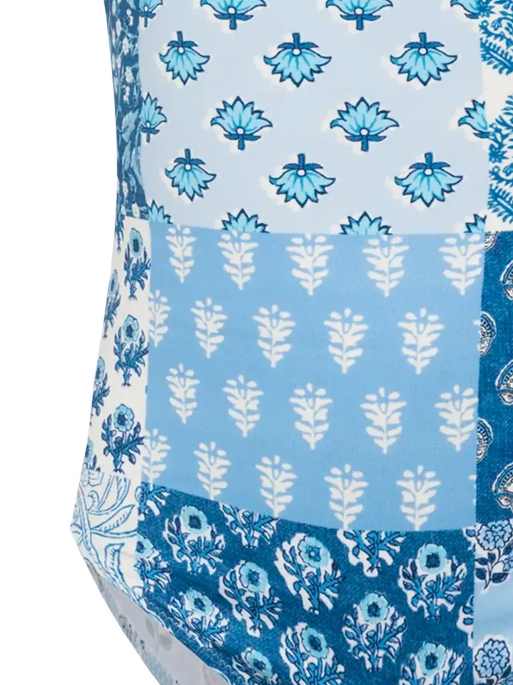 MC2 Saint Barth Kids Amina patchwork bandeau-print swimsuit | Swimsuits | Image 2