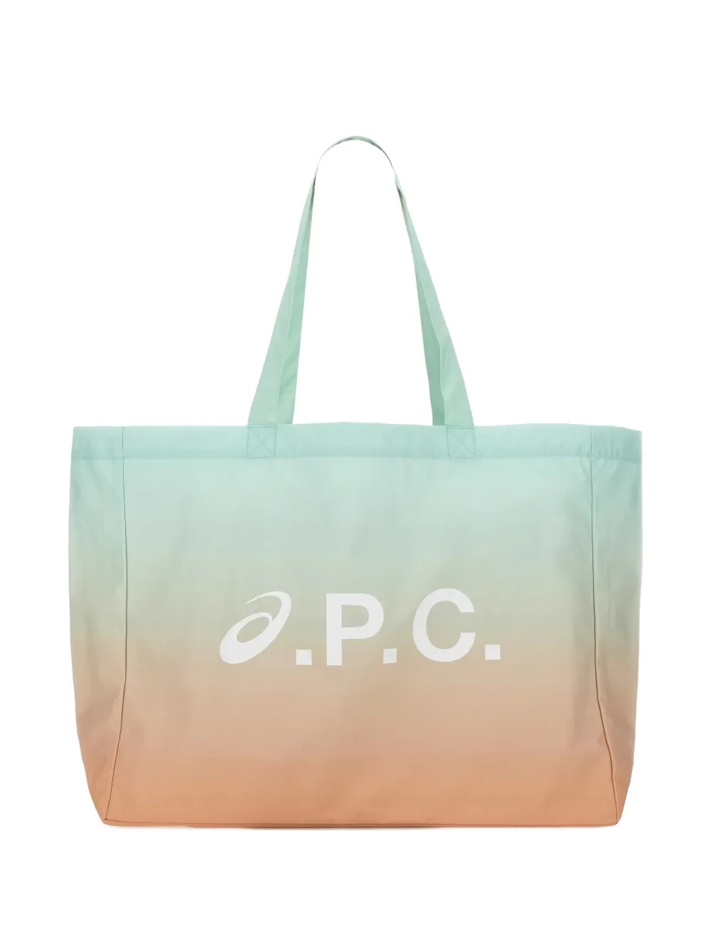 A.P.C. Diane ombre tote bag Blauw