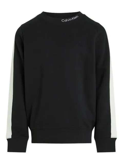Calvin Klein Kids contrast-panel sweatshirt