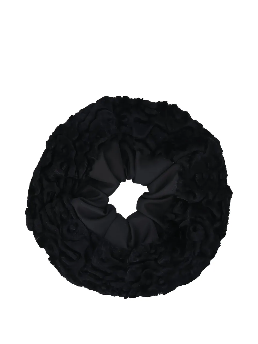 Flapper astrakhan-effect scrunchie | Image 2