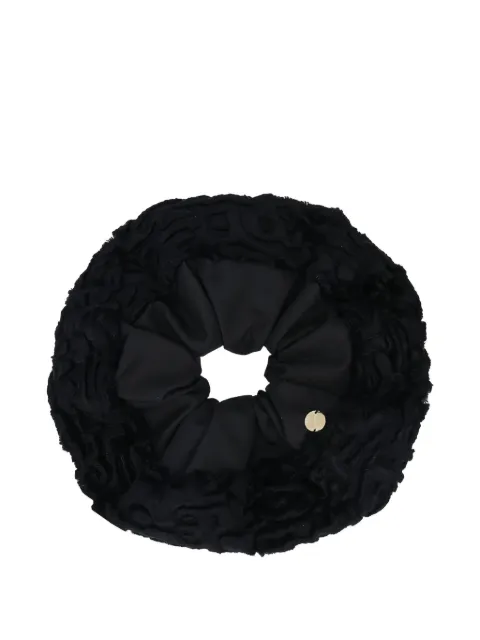 Flapper astrakhan-effect scrunchie