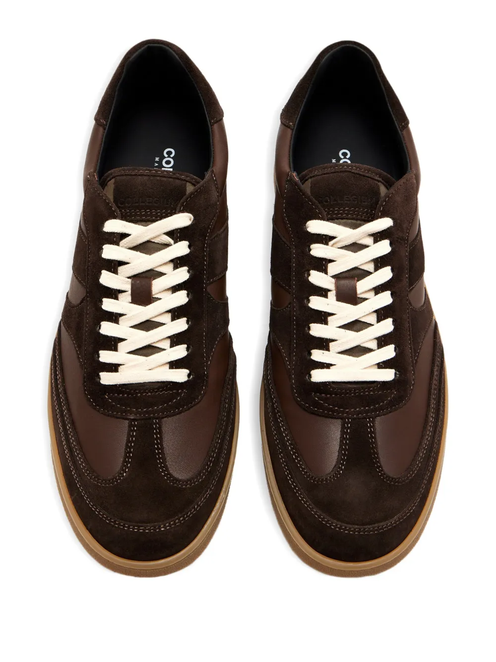 Collegium Pillar Court II suede sneakers | Low-Tops | Image 2