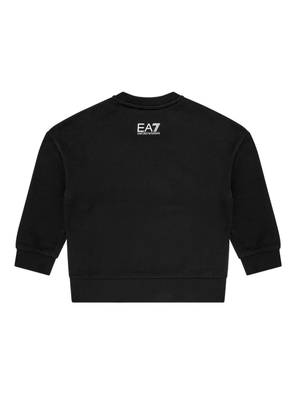 Emporio Armani Kids logo-print sweatshirt Zwart
