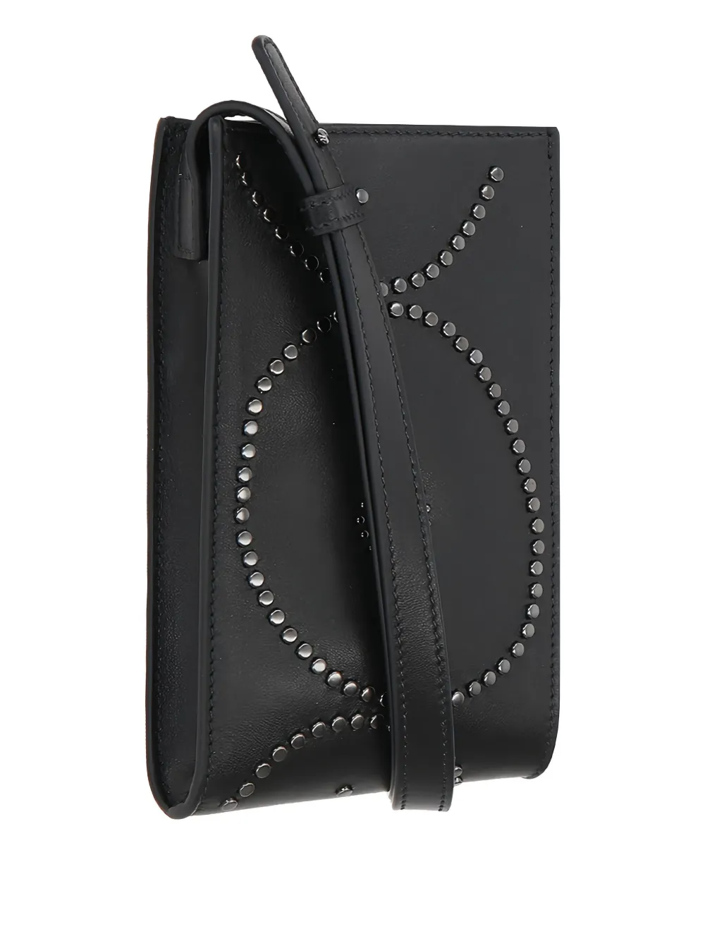 10 CORSO COMO studded smartphone holder Zwart