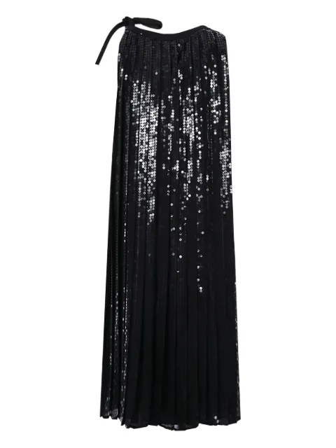 Prada sequin-embellished pleated dress