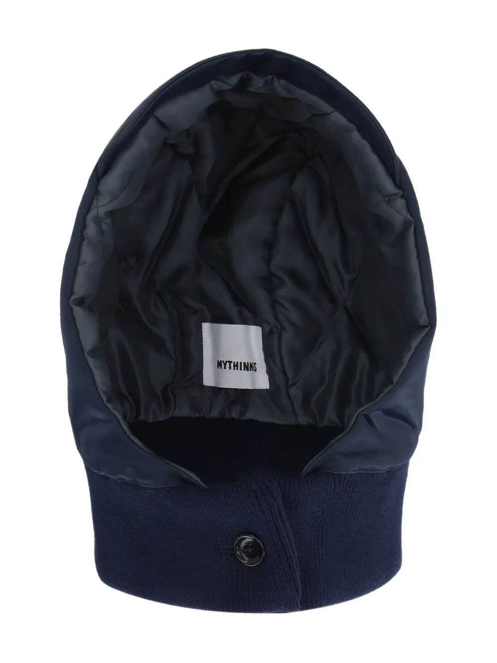 Mythinks Lined Knit-hem Hood