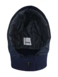 Mythinks lined knit-hem hood - Blue