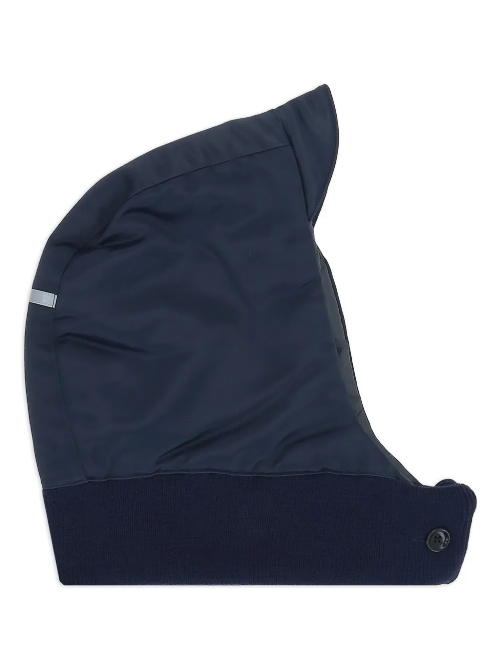 Mythinks Hoodie met gebreide afwerking - Blauw