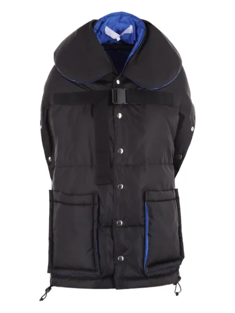 Comme des Garçons TAO padded snap-button cape