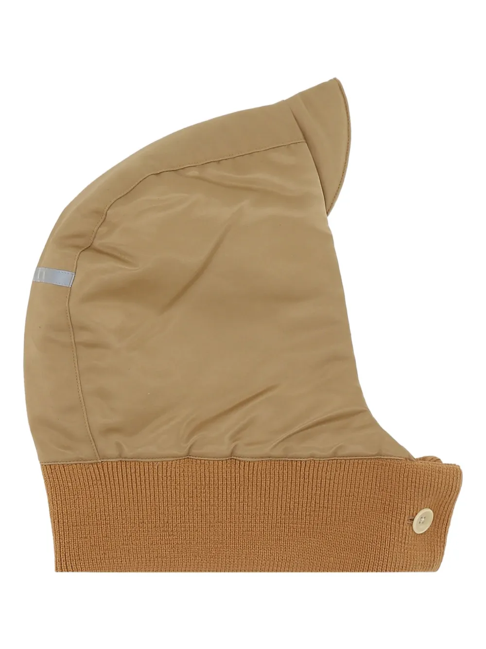 Mythinks Gewatteerde gebreide capuchon - Beige