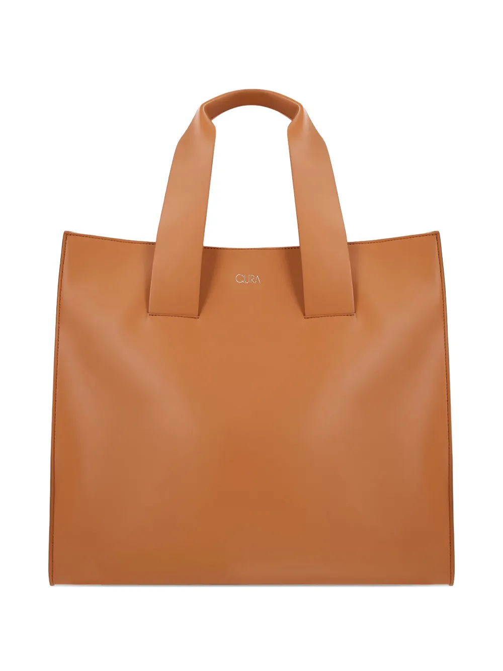 QUIRA double-handle tote bag - ブラウン QUIRA double-handle tote bag - ブラウン