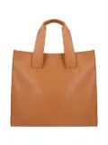 QUIRA double-handle tote bag - Brown