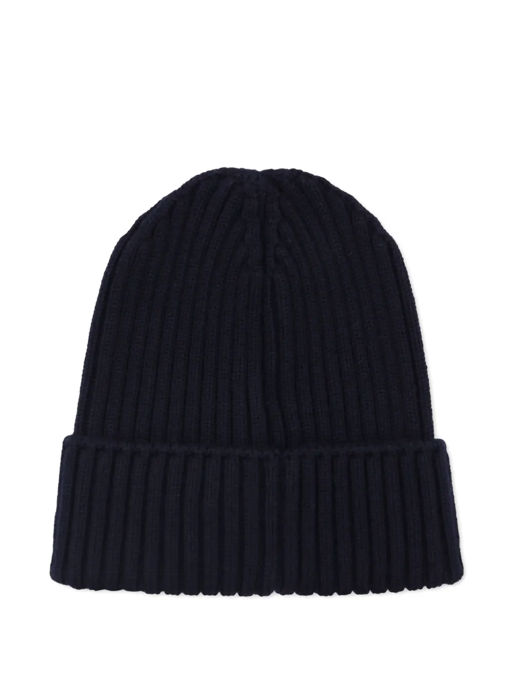Moncler Enfant Ribgebreide muts Blauw
