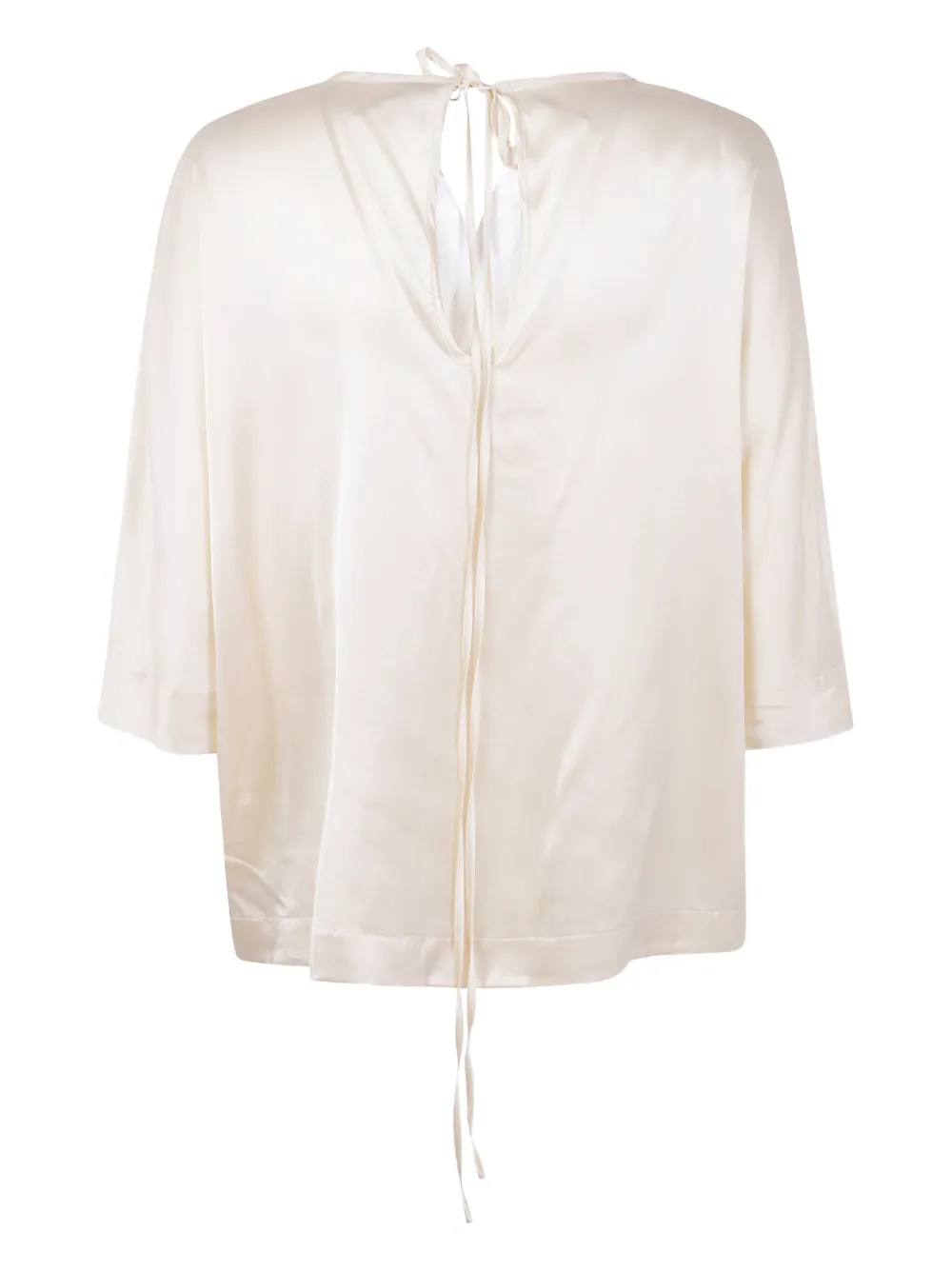 Nuur tie-neck silk top | T-Shirts & Jersey Shirts | Image 2