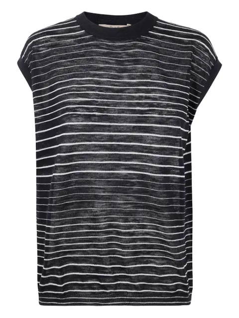 Nuur striped linen top