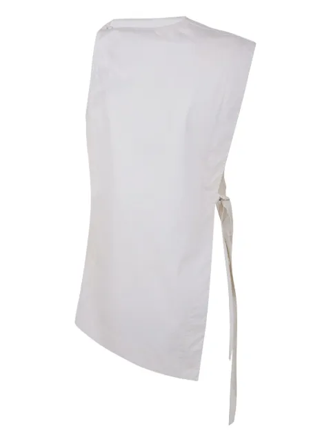 Nuur asymmetric draped blouse