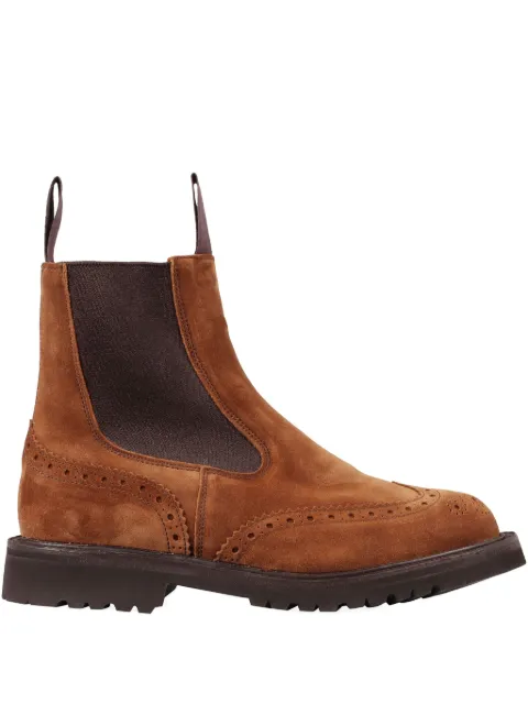 Tricker's Silvia suede chelsea boots