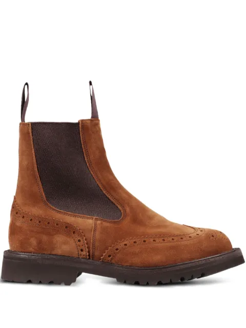 Tricker's Silvia suede chelsea boots