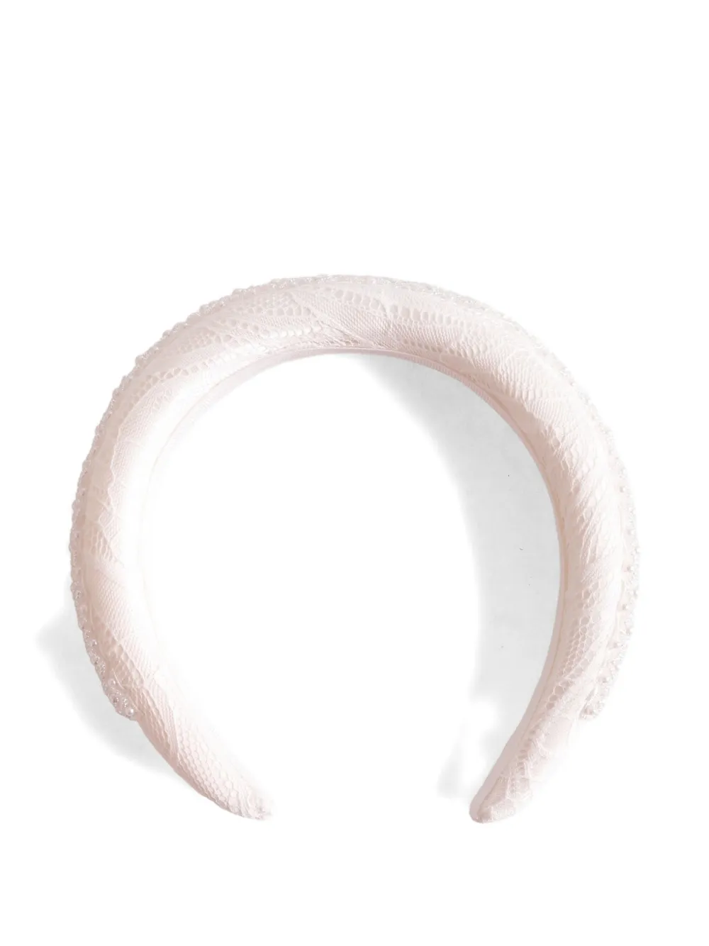 Self-portrait Lace Headband In Pink