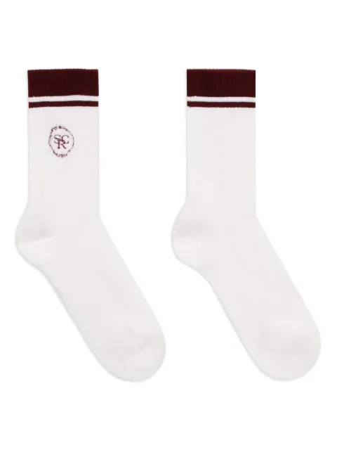 Sporty & Rich calcetines con logo bordado