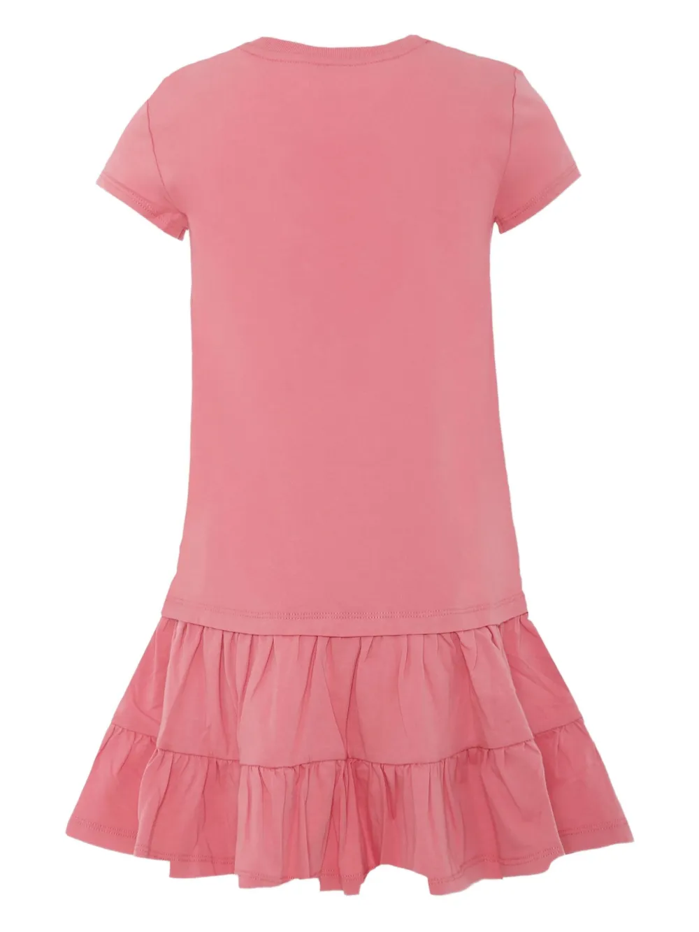 POLO RALPH LAUREN KIDS Jurk met teddybeerprint Roze