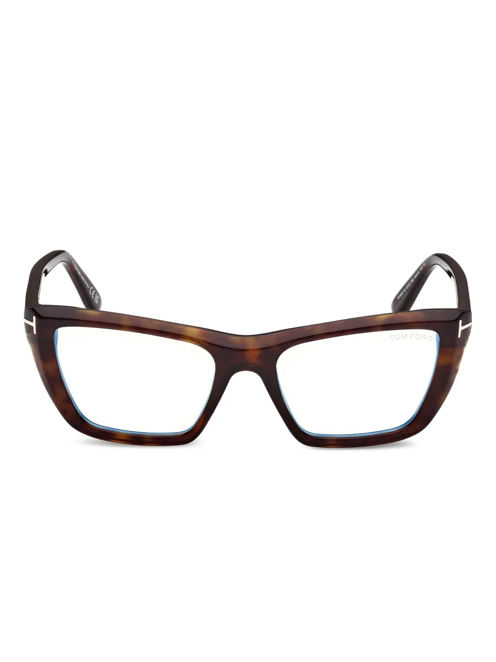 TOM FORD Eyewear cat-eye frame eyeglasses | Brown | Image 1