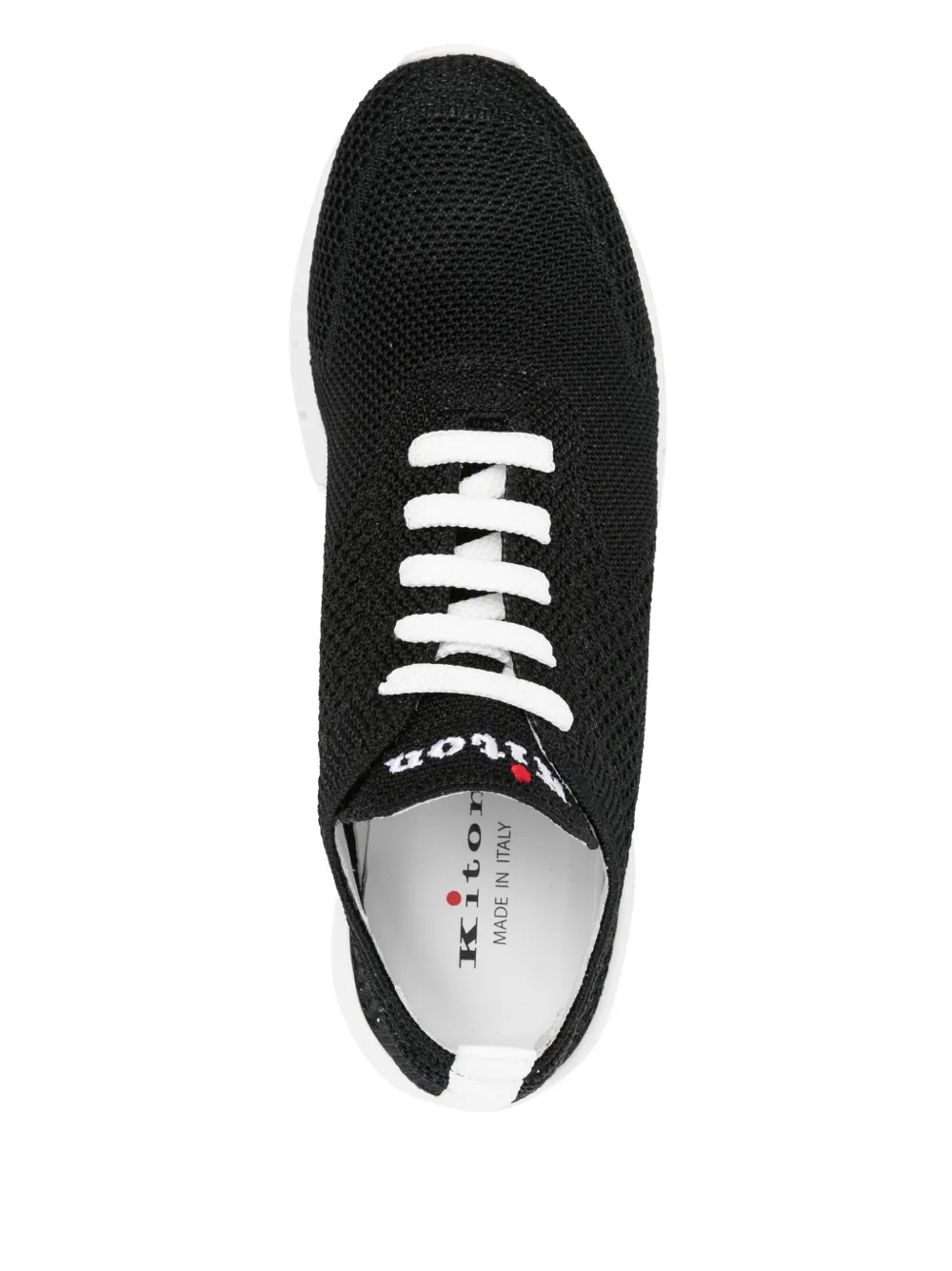 Kiton low-top sneakers Black