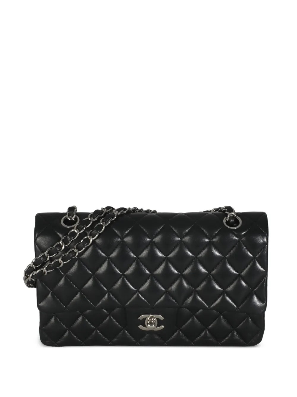 CHANEL Pre-Owned 2006-2008 リイシュー ダブル フラップ ショルダーバッグ - ブラック CHANEL Pre-Owned 2006-2008 リイシュー ダブル フラップ ショルダーバッグ - ブラック