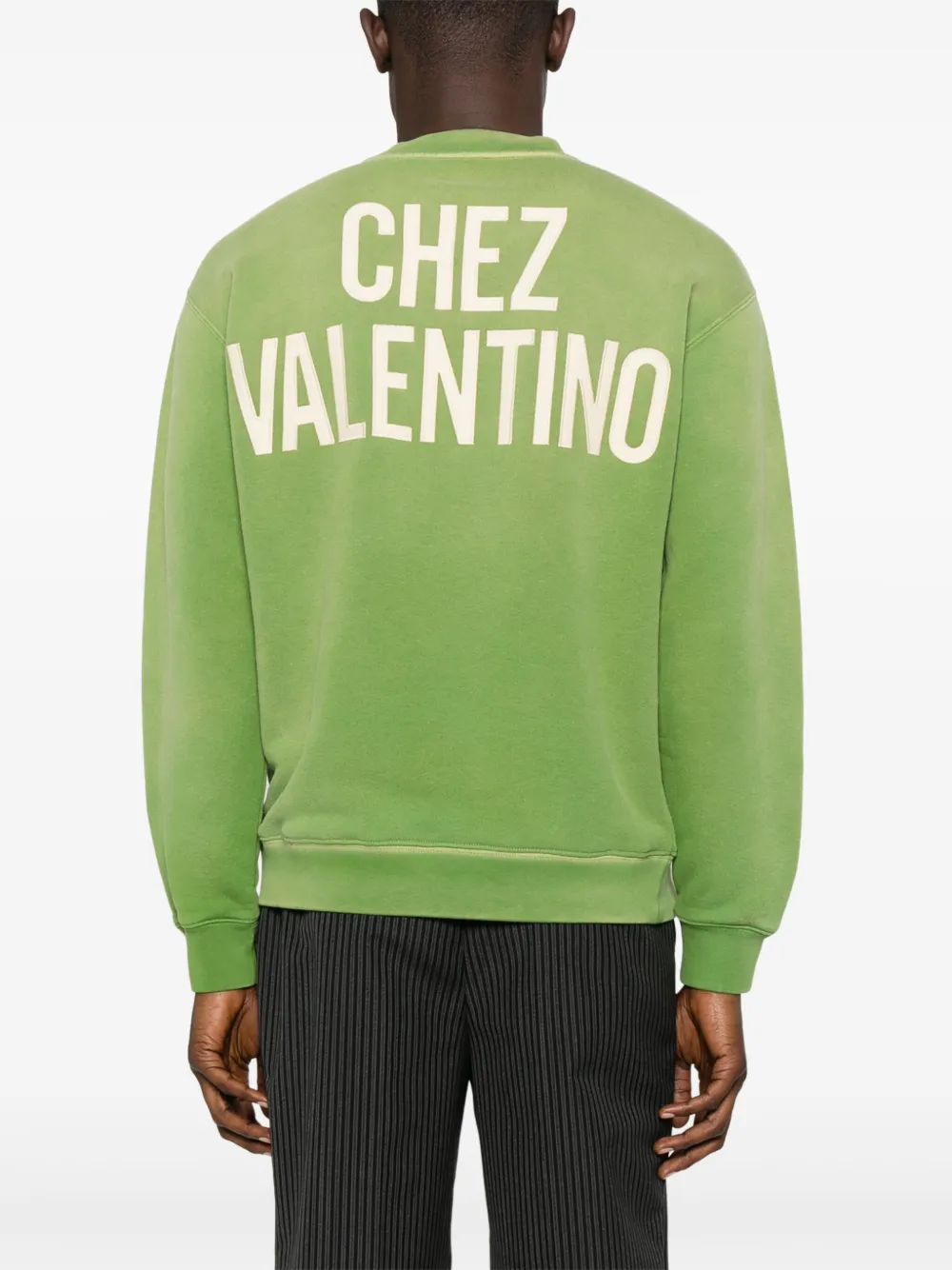 Valentino Garavani cotton sweatshirt Groen